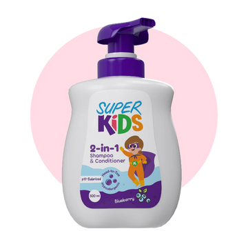 Superkids 2-in-1 Gentle Shampoo & Conditioner 500ml