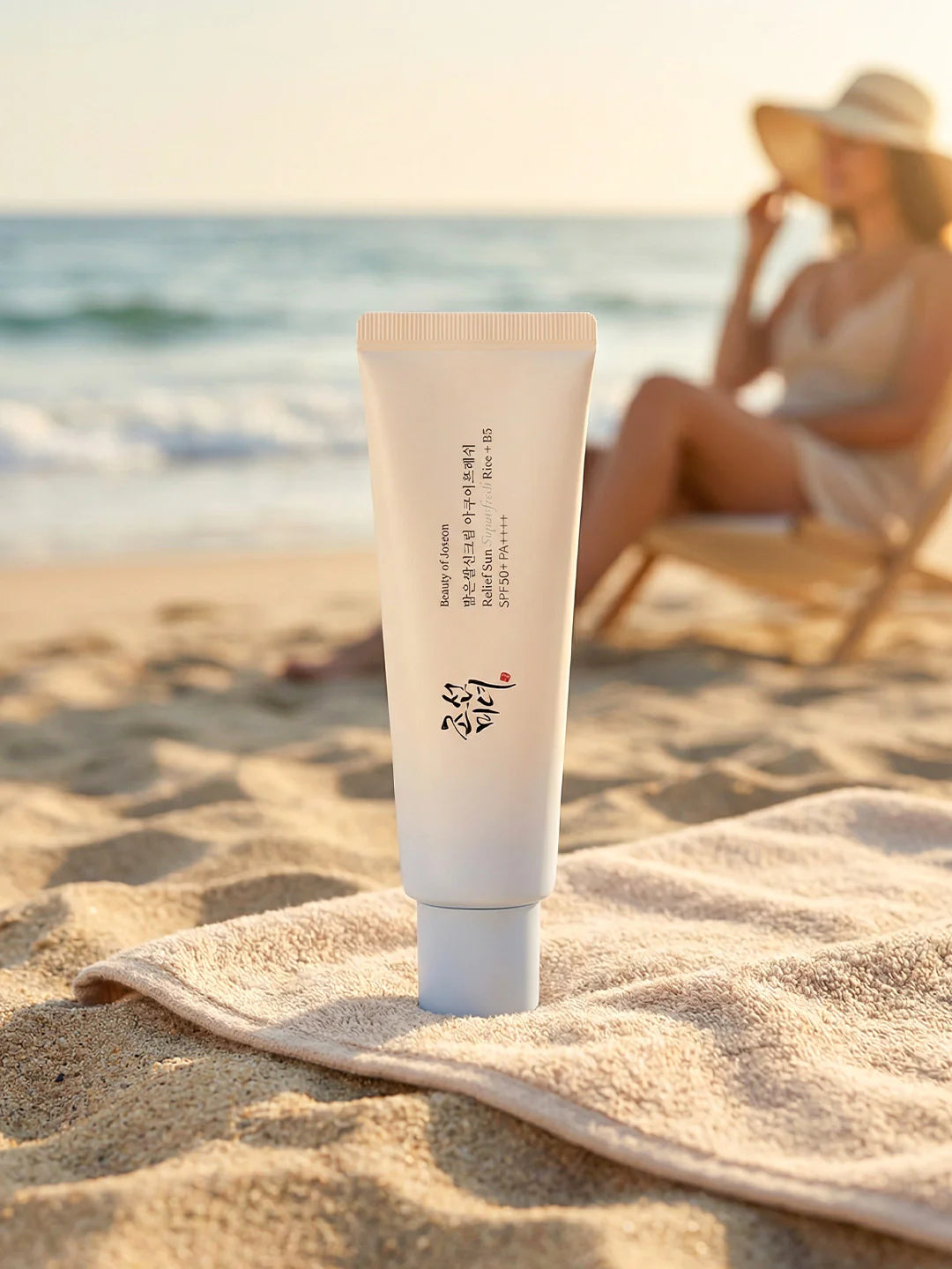Beauty of Joseon Relief Sun Aqua-Fresh tube and texture