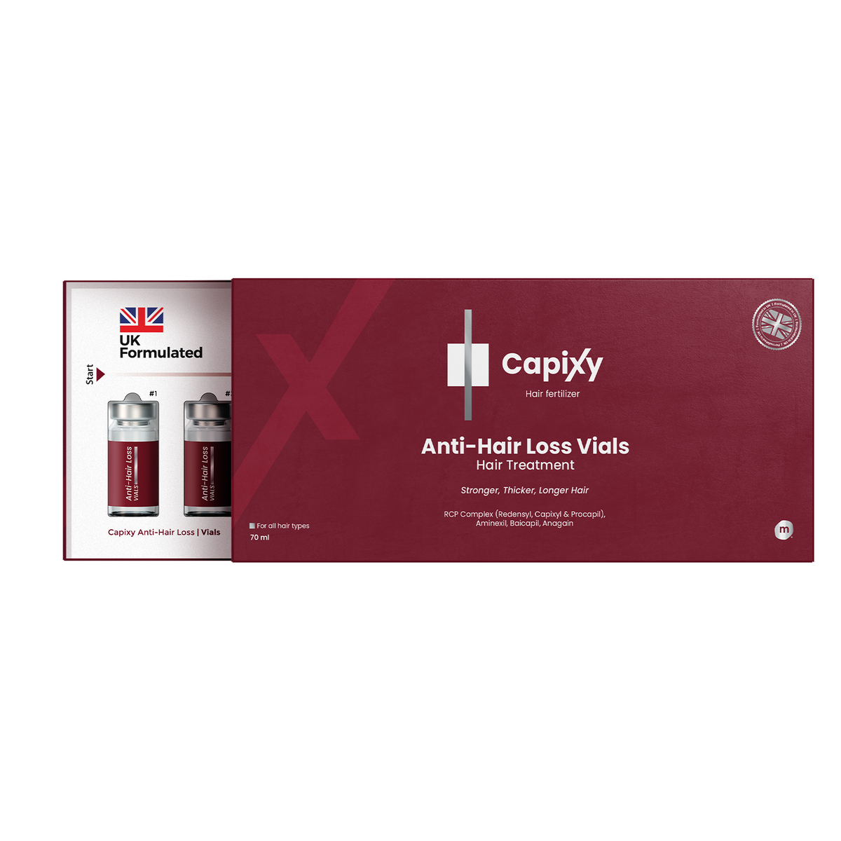 Capixy Anti-Hair Loss Vials 70ml