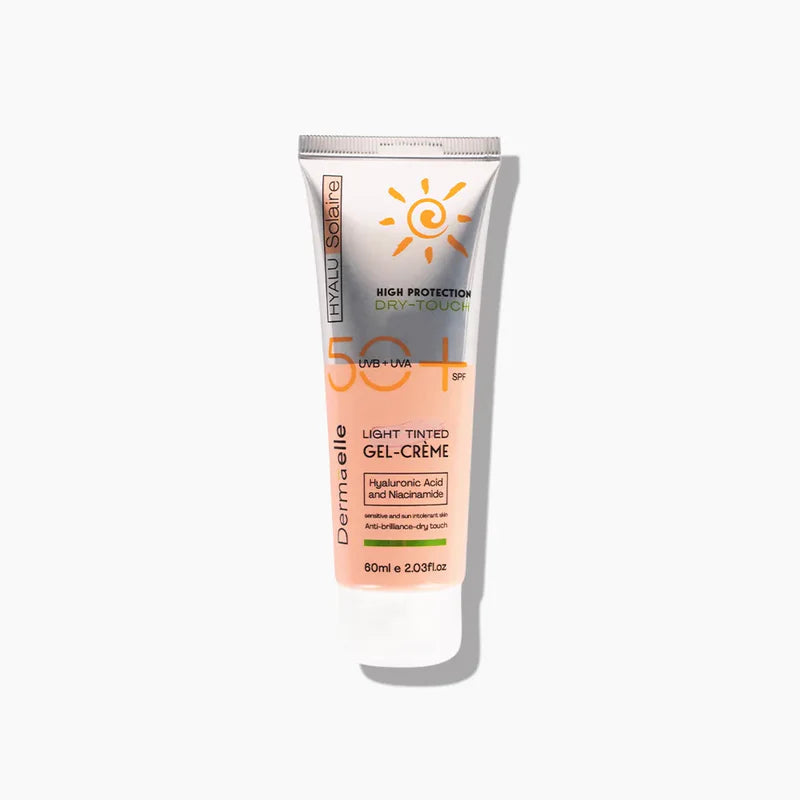 جل كريم ديرميل هيالو-سولير SPF50 الملوّن الخفيف 60 مل