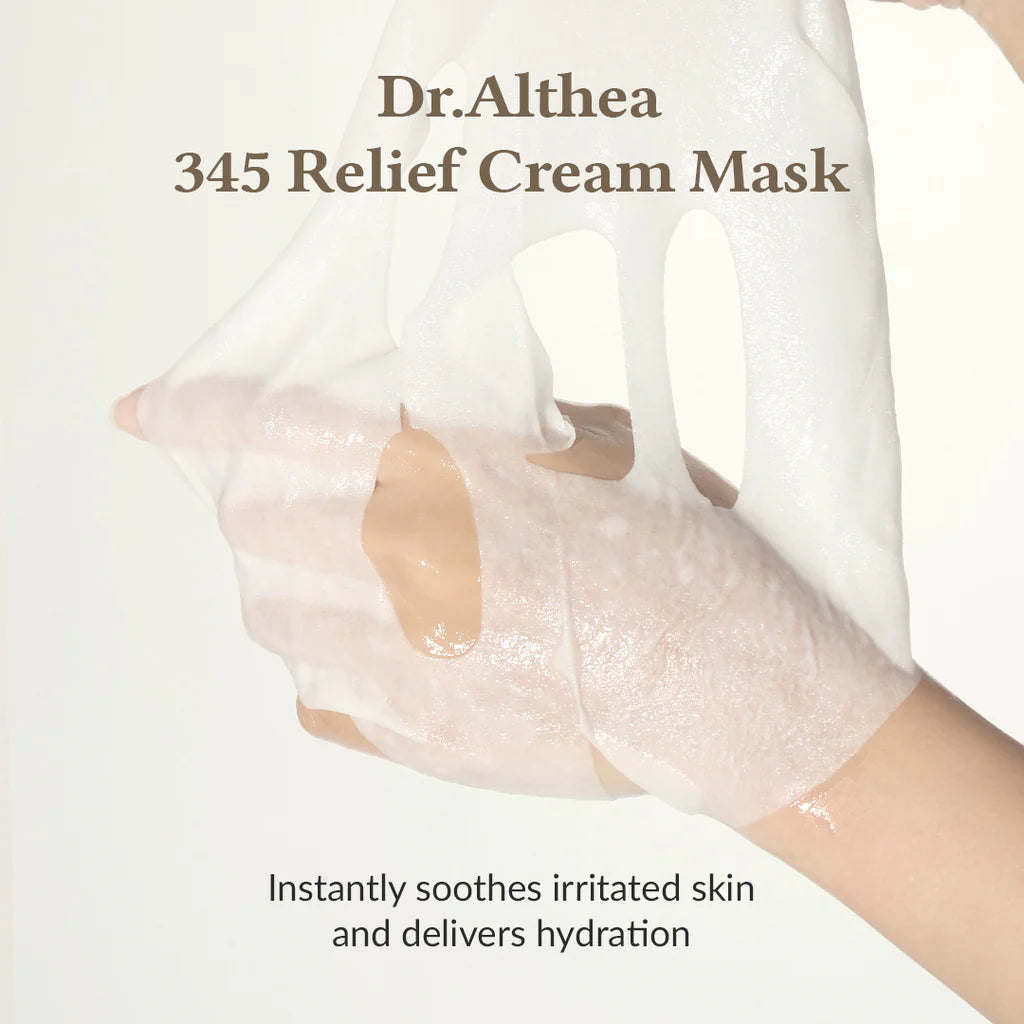 345 Relief Cream Mask how to use