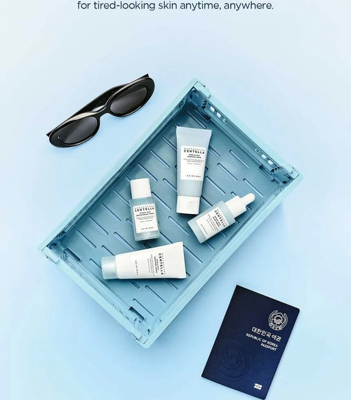 SKIN1004 Madagascar Centella Hyalu-Cica Travel Kit for deep hydration and soothing