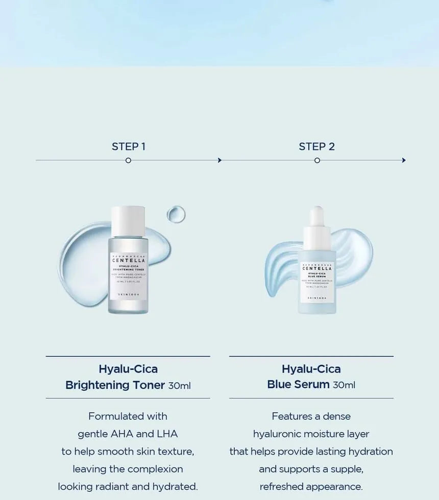SKIN1004 Hyalu-Cica Travel Kit contents and box