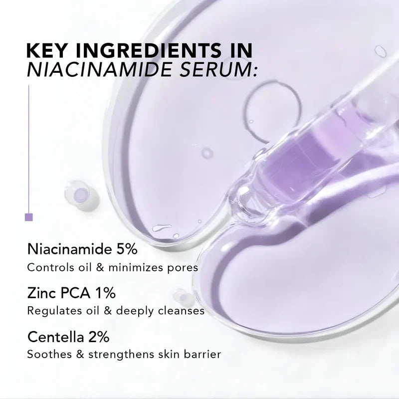 Advanced Niacinamide 5% Serum benefits for pores and skin tone