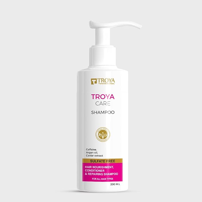 Troya Care Sulfate-Free Shampoo key ingredients
