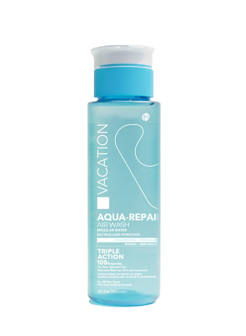 Vacation Aqua-Repair Micellar Water 200ml for gentle cleansing and makeup removal