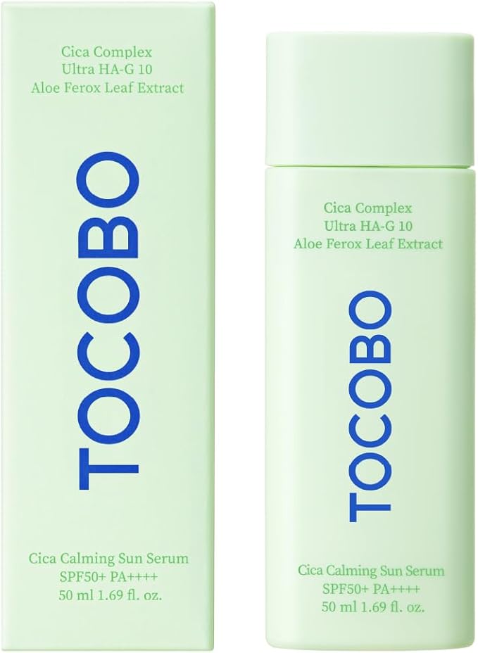 Tocobo Cica Calming Sun Serum SPF50 PA++++ 50ml soothing sunscreen