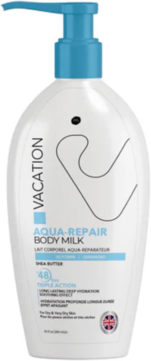 Vacation Aqua-Repair Body Milk 300ml for long-lasting hydration