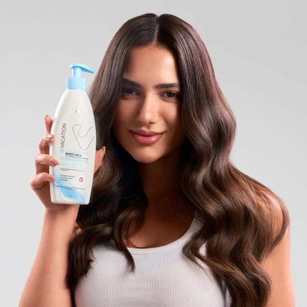 Vacation Aqua-Repair Body Milk texture and benefits
