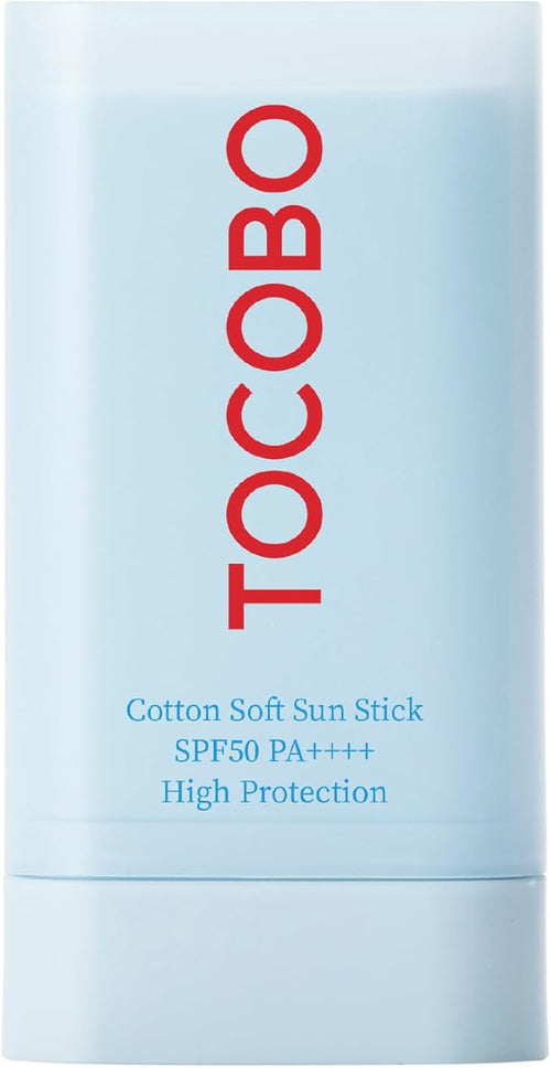 Tocobo Cotton Soft Sun Stick SPF50+ portable sunscreen