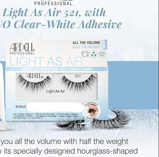 Ardell Light as Air Lash 521 lightweight false lashes
