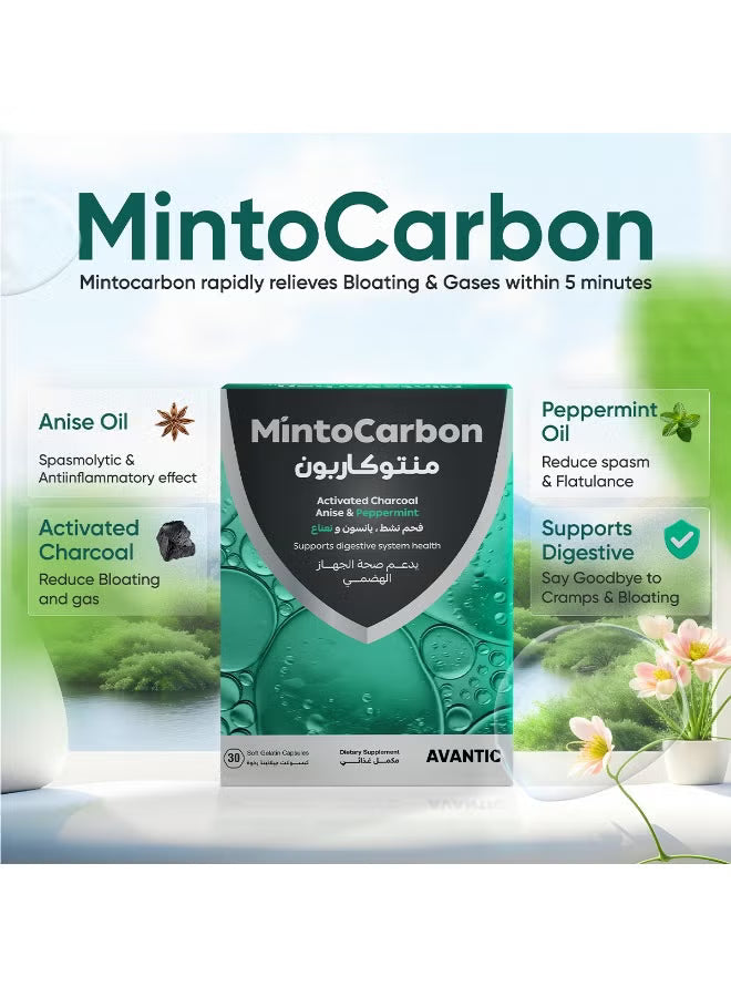Mintocarbon box and capsules