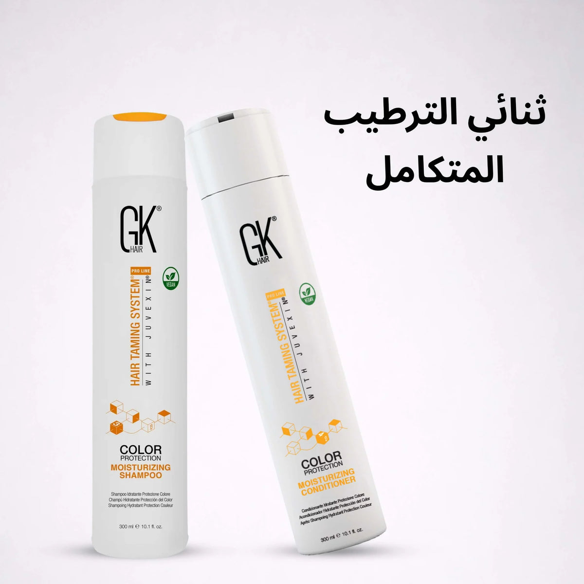 عبوة وقوام شامبو جي كي هير المرطب