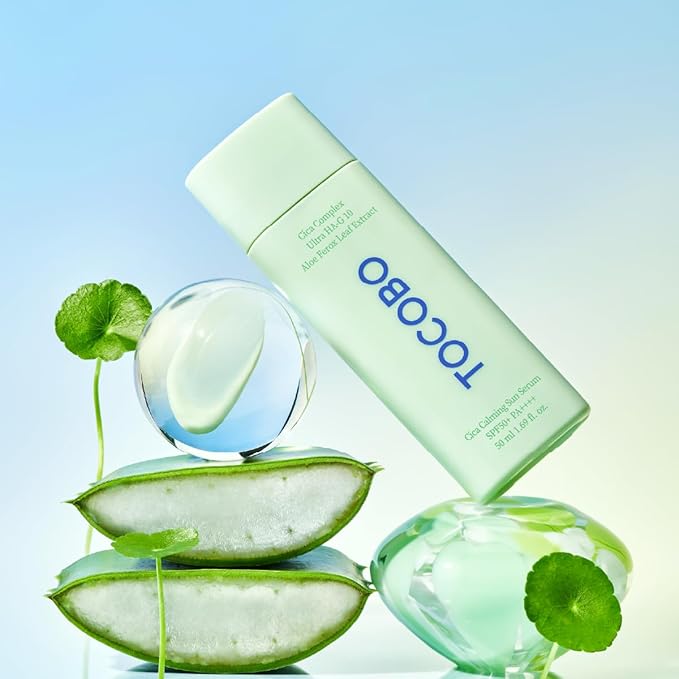 Tocobo Cica Calming Sun Serum texture