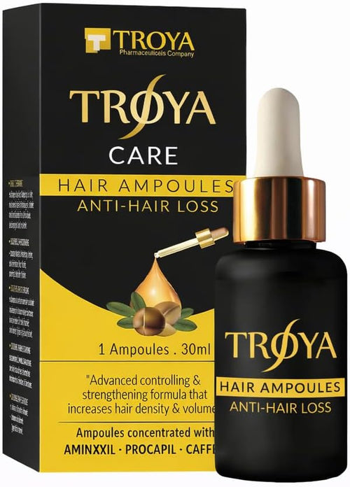 Troya Care Anti-Hair Loss Hair Ampoules 30ml with Procapil and caffeine