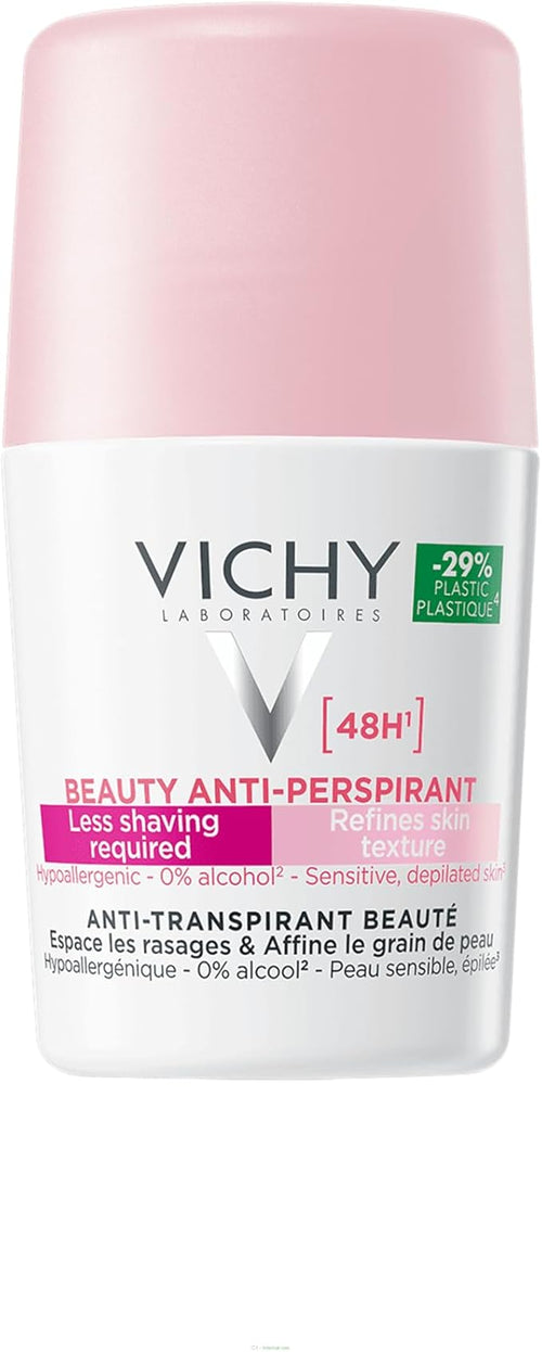 Vichy Beauty Anti-Perspirant Roll-On Deodorant for everyday freshness