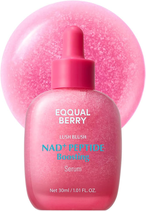 EQQUALBERRY NAD+ Peptide Boosting Smoothie Serum 30ml for firmer, hydrated skin