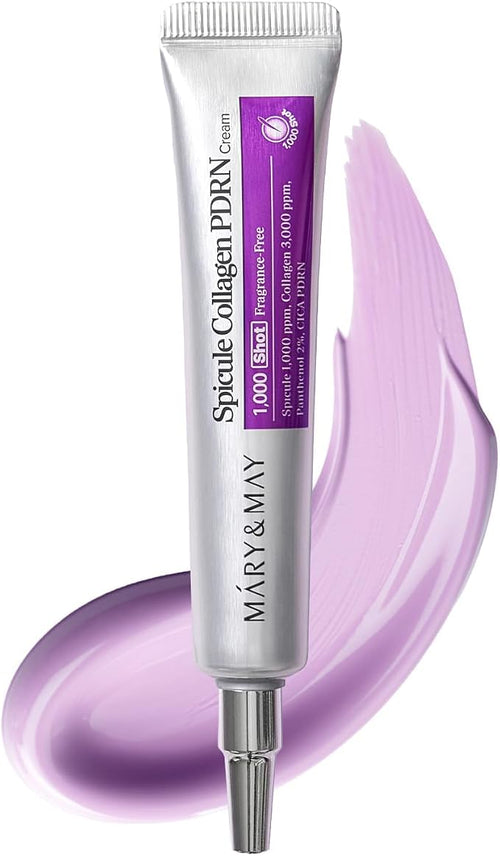 Mary & May Spicule Collagen PDRN Cream 15g for refined texture and pores