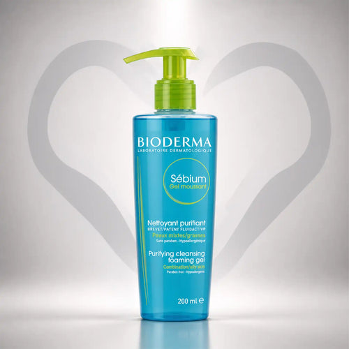 Bioderma Sébium Foaming Gel 200ml cleanser for oily, blemish-prone skin