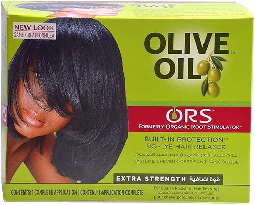 Olive Oil Hair Relaxer 250ml extra strength for coarse hair