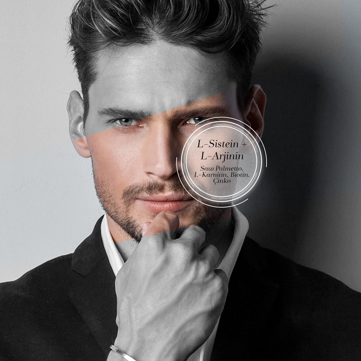 Bioxcin Men's Hair Supplement benefits for hair, skin and nails