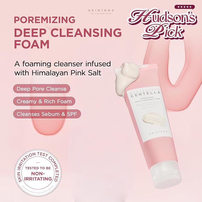 SKIN1004 Centella Cleansing Foam pore cleansing benefits
