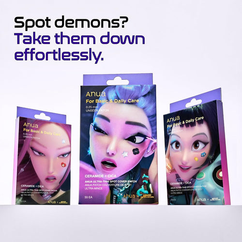 ANUA  Ensemble de patchs ANUA Kpop Demon Hunters Ultra-Thin Spot Cover