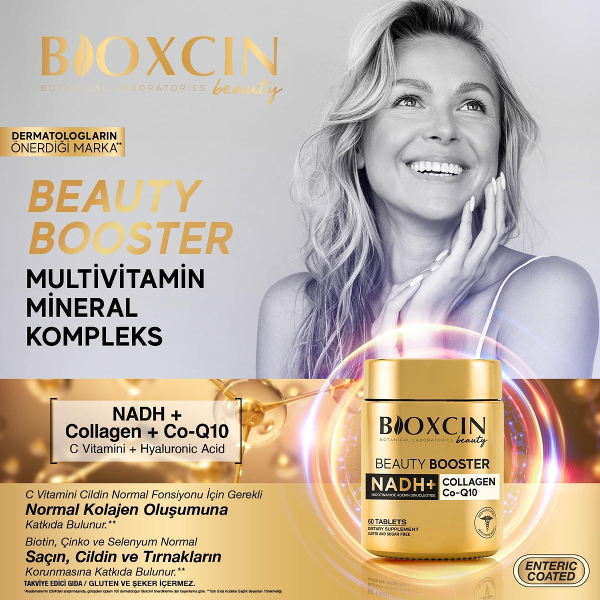 Bioxcin Beauty Booster box and tablets