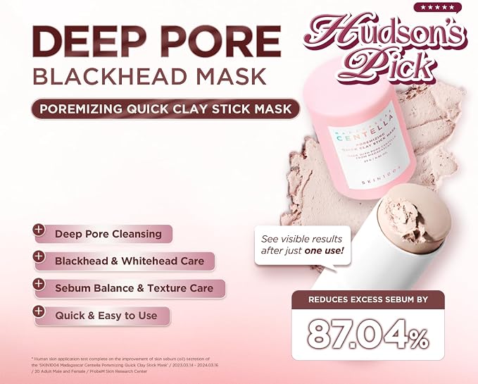 SKIN1004 Clay Stick Mask key ingredients