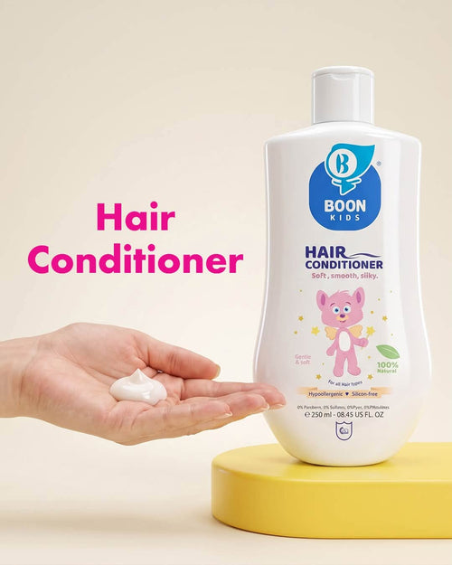 Boon Kids Hair Conditioner 250ml for easy detangling