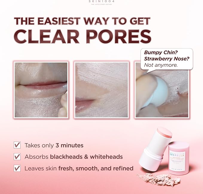 SKIN1004 Clay Stick Mask pore care benefits