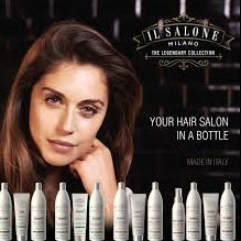 IL Salone Protein Shampoo bottle back and details
