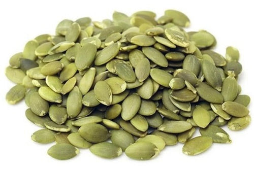 Natural pumpkin seeds rich in zinc and magnesium