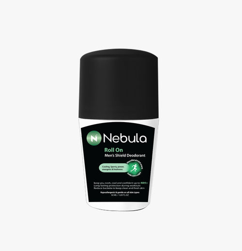 Nebula Men's Shield Roll-On 48H+ for all-day freshness