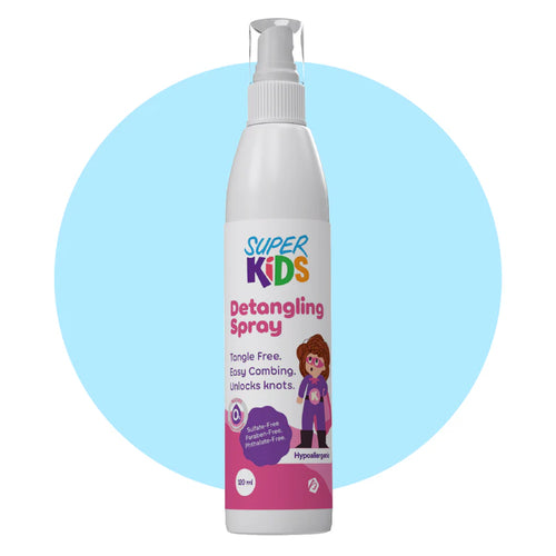 Superkids Detangling Hair Spray 120ml for easy combing
