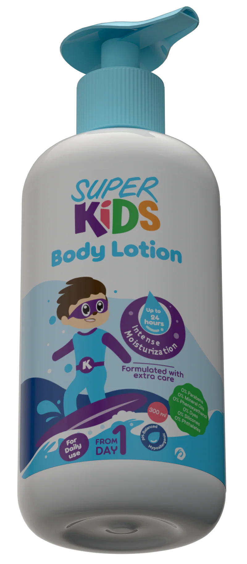 Superkids Body Lotion 300ml for soft baby skin
