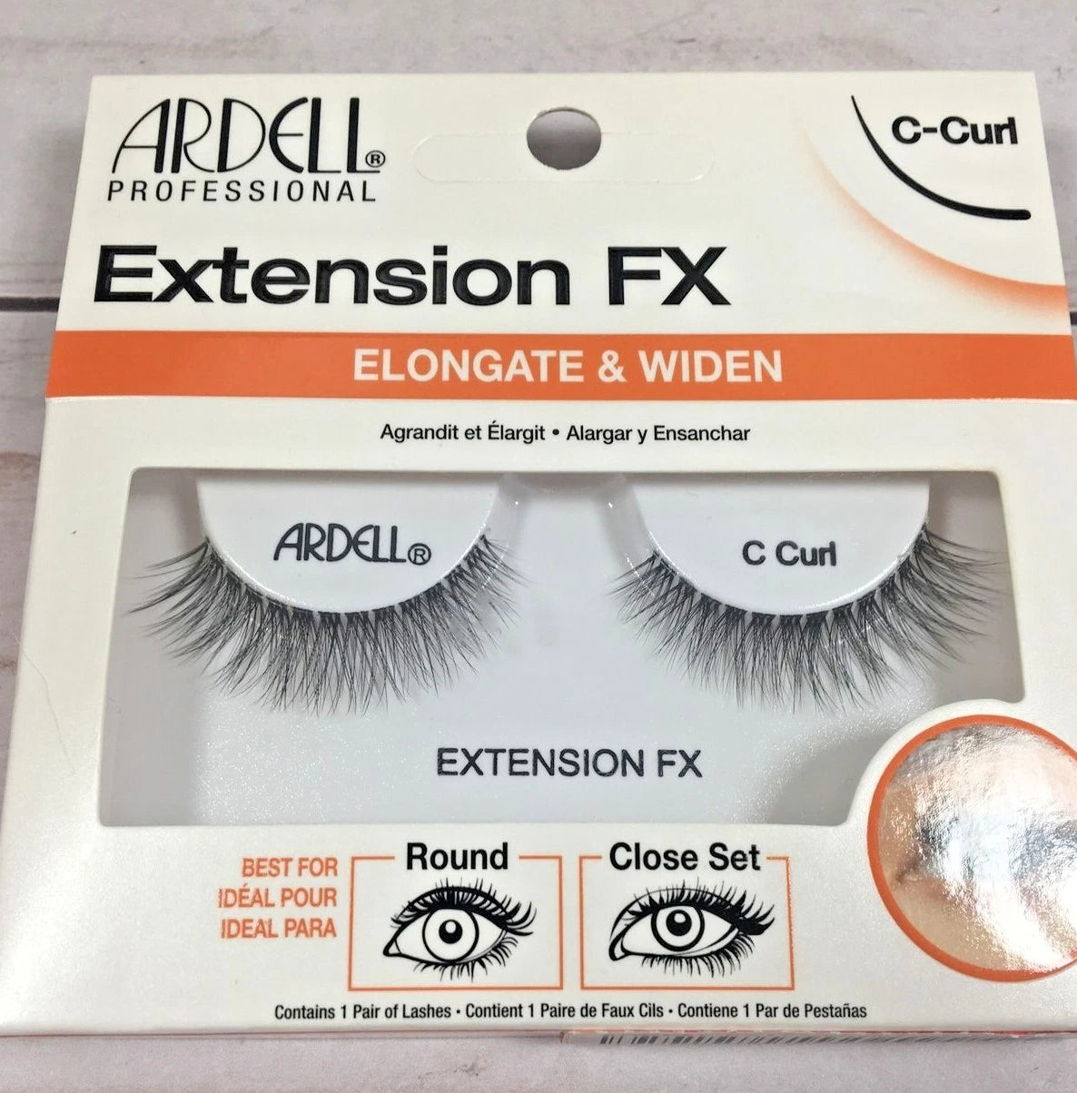 Ardell Extension FX C-Curl lash style close-up