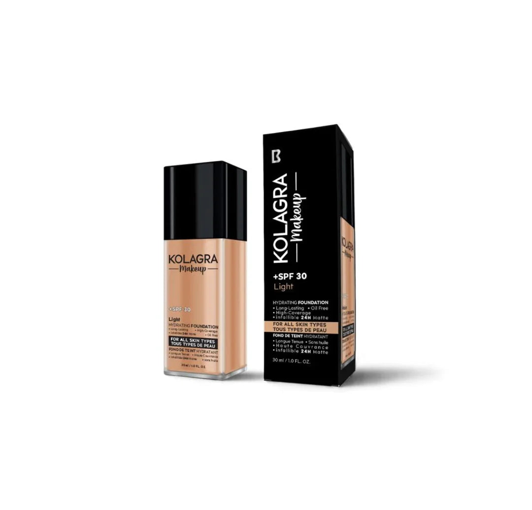 Kolagra Foundation SPF 30+ Light moisturising foundation