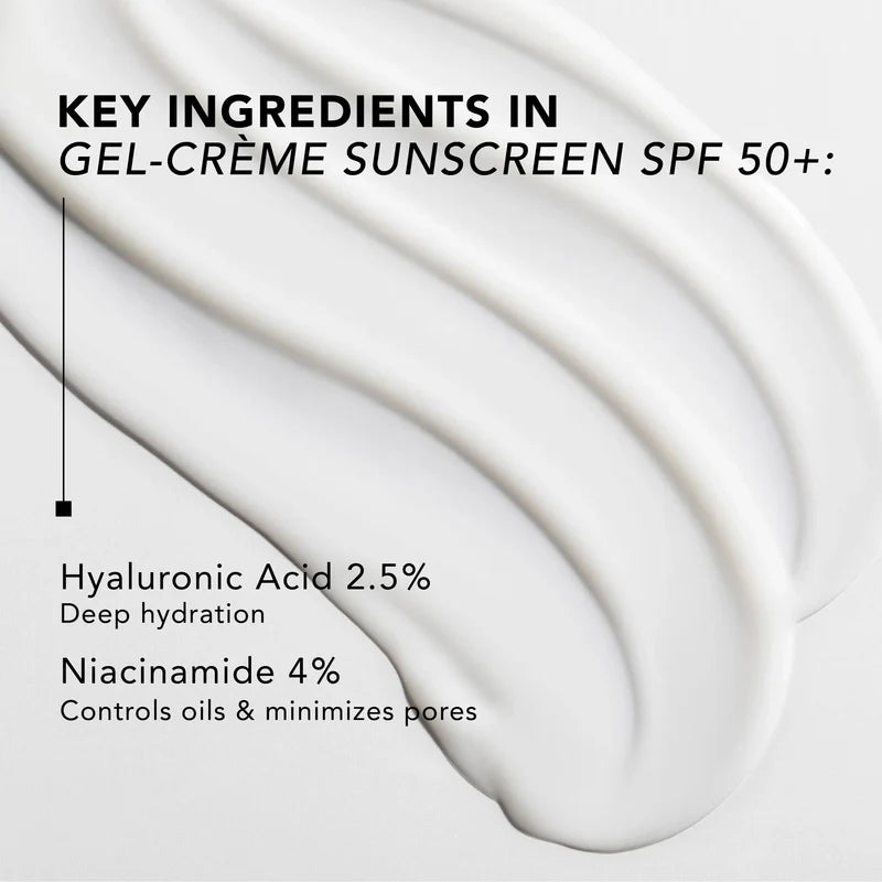 Dermaelle Hyalu-Solaire SPF50 Gel Cream texture