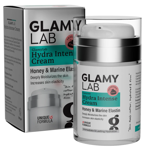 Glamy Lab Hydra Intense Cream Fragrance Free 100ml for sensitive skin