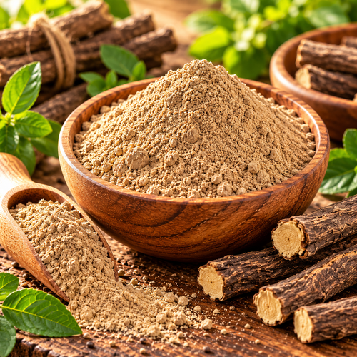 Natural licorice, traditional herb for digestive comfort