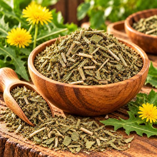 Dandelion Leaf Cut & Sifted 100g – dried herb
