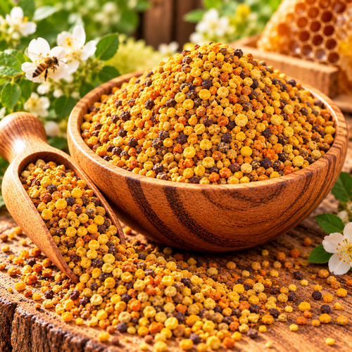 Natural Bee Pollen 50g for natural energy and antioxidants
