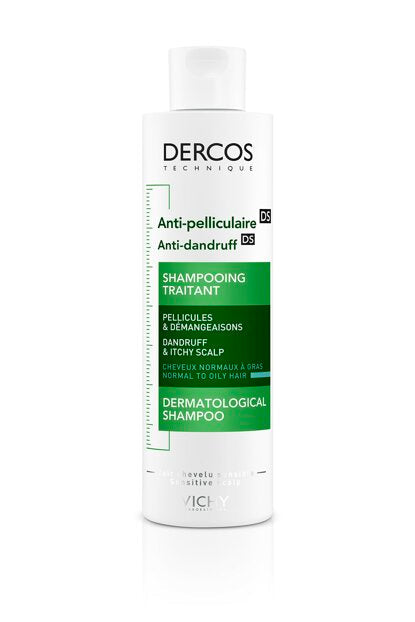 Vichy Dercos Anti-Dandruff Shampoo for Oily Hair 200ml for dandruff and itchy scalp