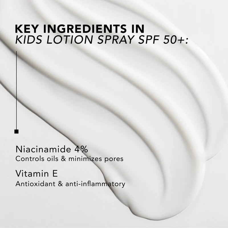 المكونات الرئيسية لسبراي ديرميل كيدز-سولير SPF50
