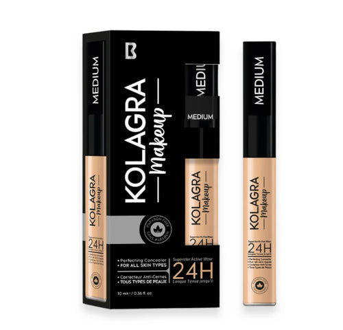 Kolagra Perfecting Concealer SPF30 Medium shade pack of 2 for dark circles