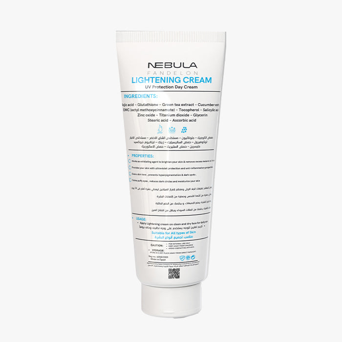 Nebula Whitening Cream SPF 30+ benefits