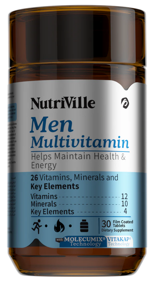 Nutriville Men Multivitamin tablets for daily energy