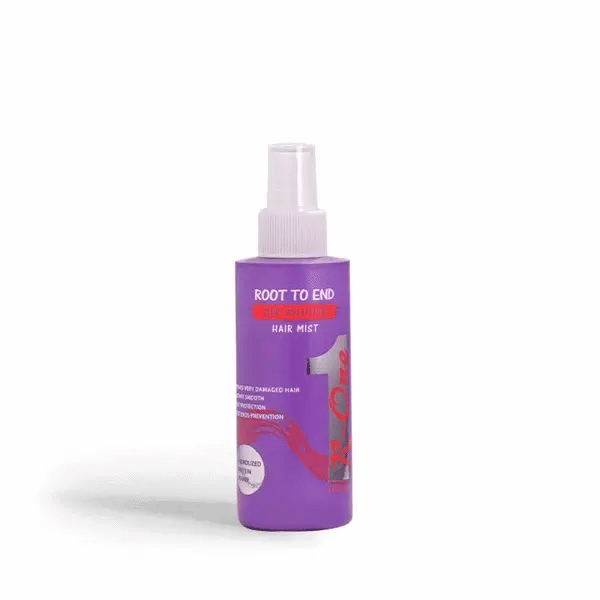 R1 Silk Solution spray bottle and benefits