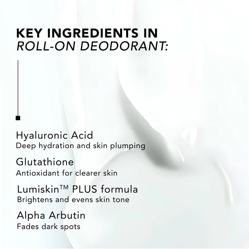 Dermaelle Hyaluwhite Roll-On Deodorant benefits